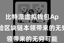 比特派虚拟钱包App 体验区块链本领带来的无穷可能