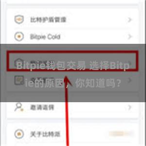 Bitpie钱包交易 选择Bitpie的原因，你知道吗？