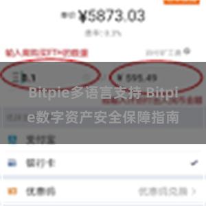 Bitpie多语言支持 Bitpie数字资产安全保障指南