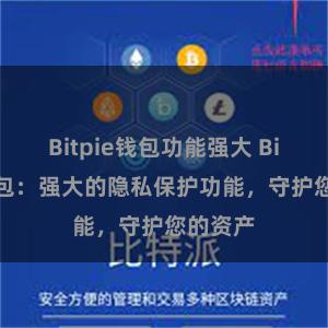 Bitpie钱包功能强大 Bitpie钱包：强大的隐私保护功能，守护您的资产