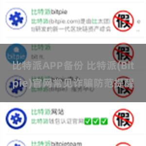 比特派APP备份 比特派(Bitpie)官网常见诈骗防范提醒