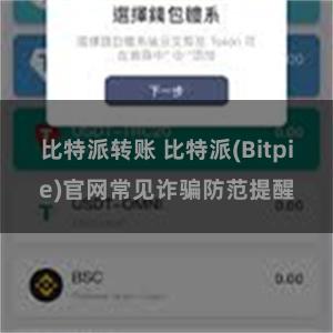 比特派转账 比特派(Bitpie)官网常见诈骗防范提醒