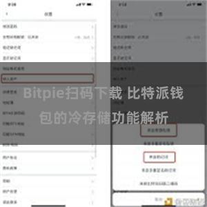 Bitpie扫码下载 比特派钱包的冷存储功能解析