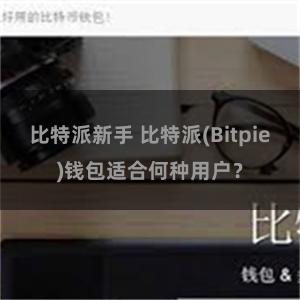 比特派新手 比特派(Bitpie)钱包适合何种用户？